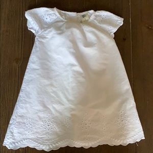 Baby B’Gosh white dress size 9 months